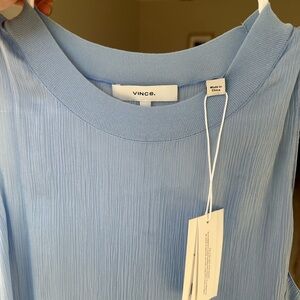 Vince sky blue tank top